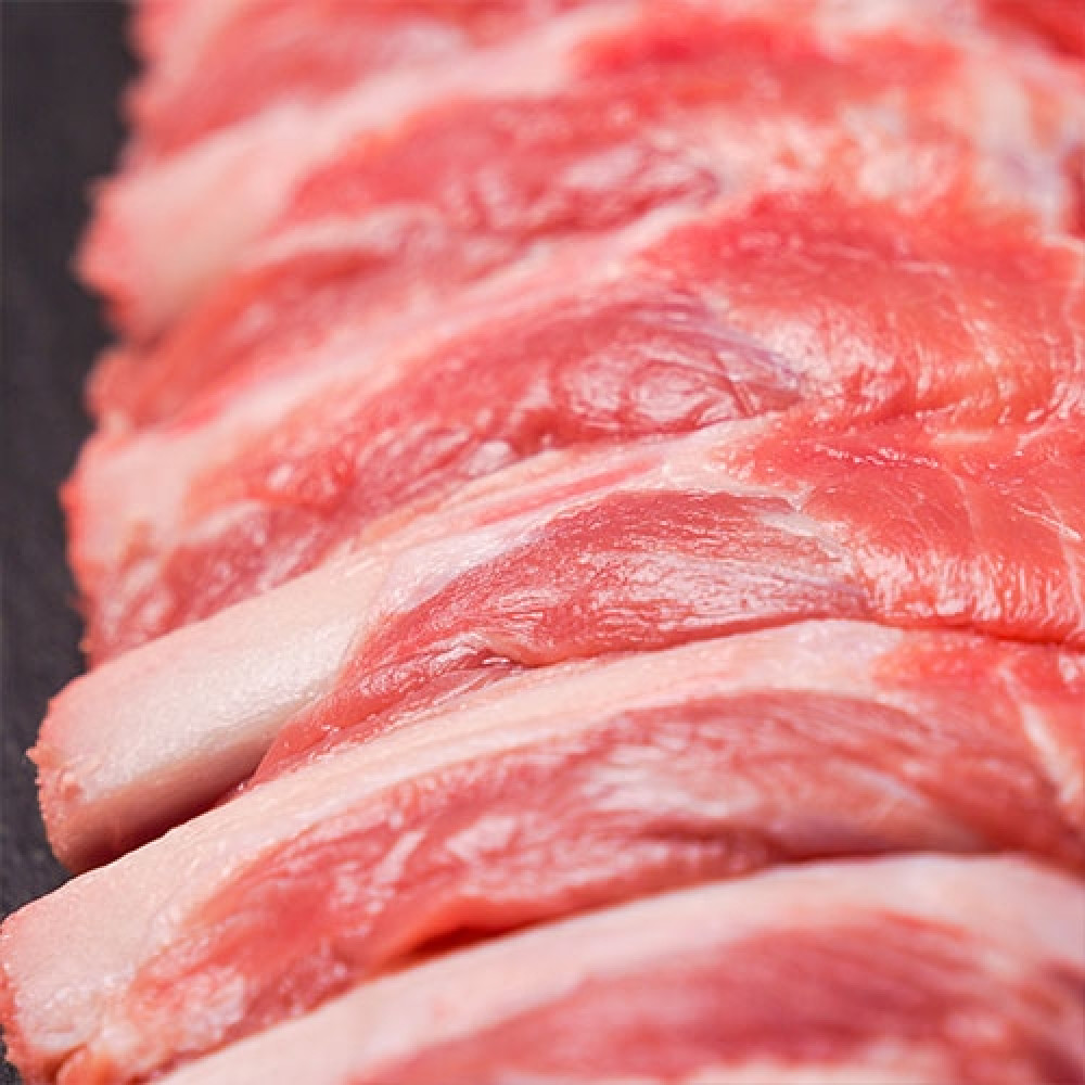 한돈 등갈비 선물세트2.4kg