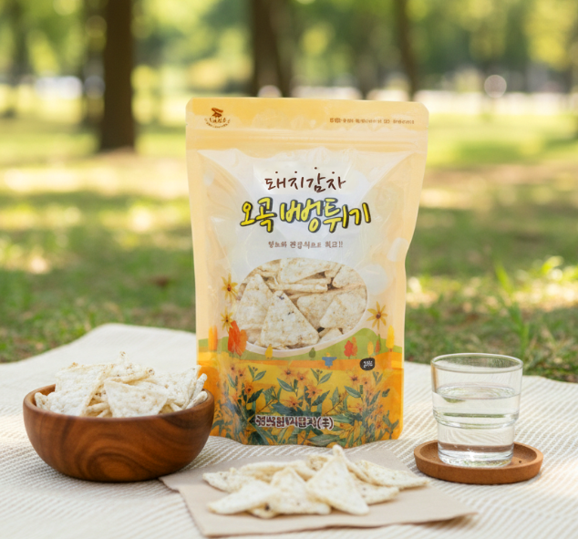 돼지감자 오곡뻥튀기 240g