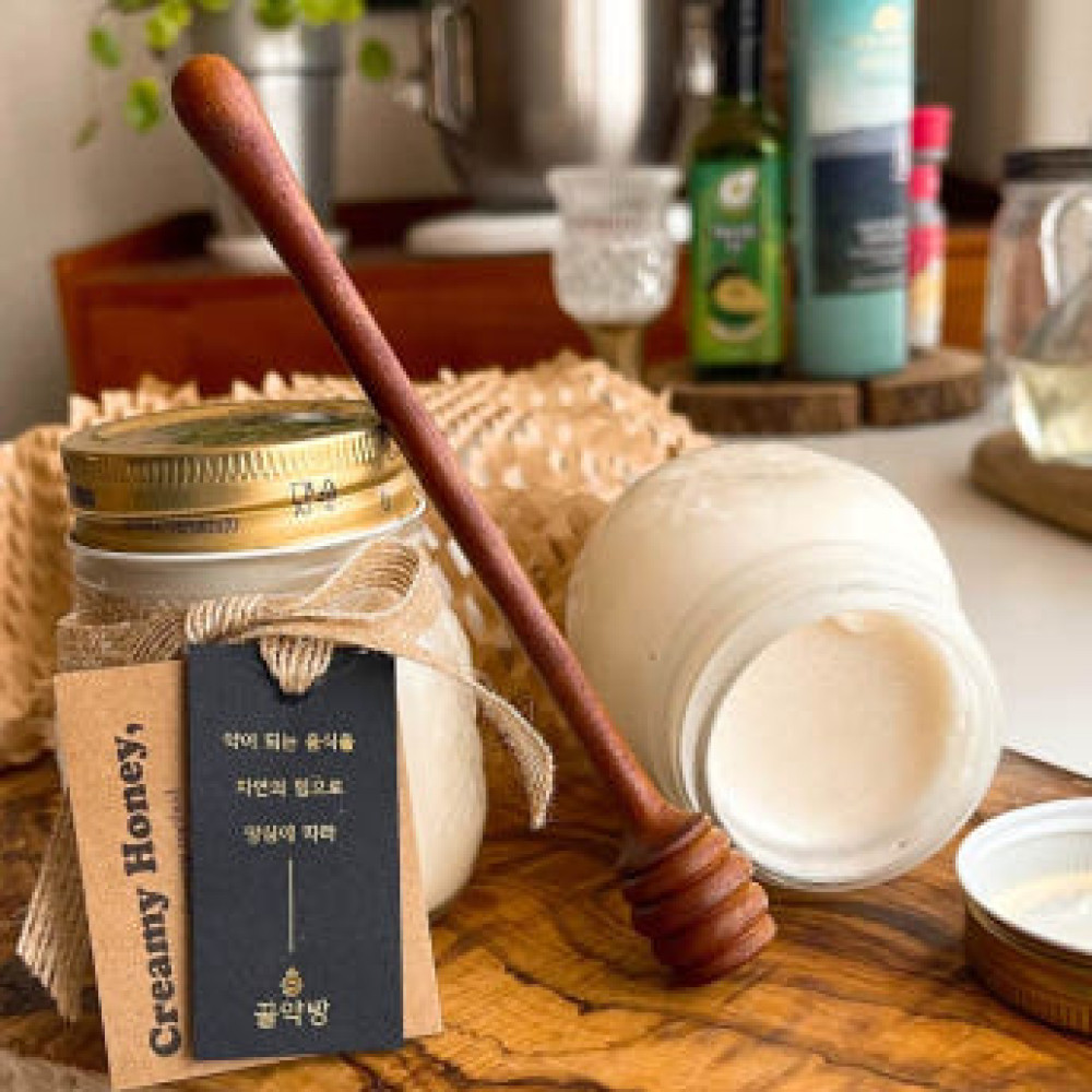 꿀약방  크리미허니 크림꿀 무설탕 수제잼