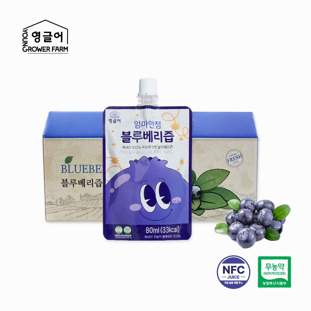 무농약 블루베리즙