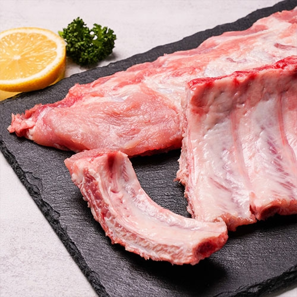 한돈 등갈비 선물세트2.4kg