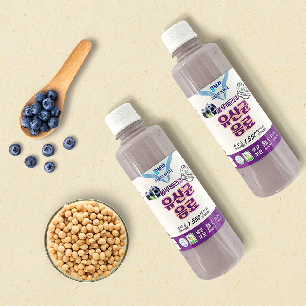 콩보라 비건 블루베리 요거트 310ml (15개/20개)